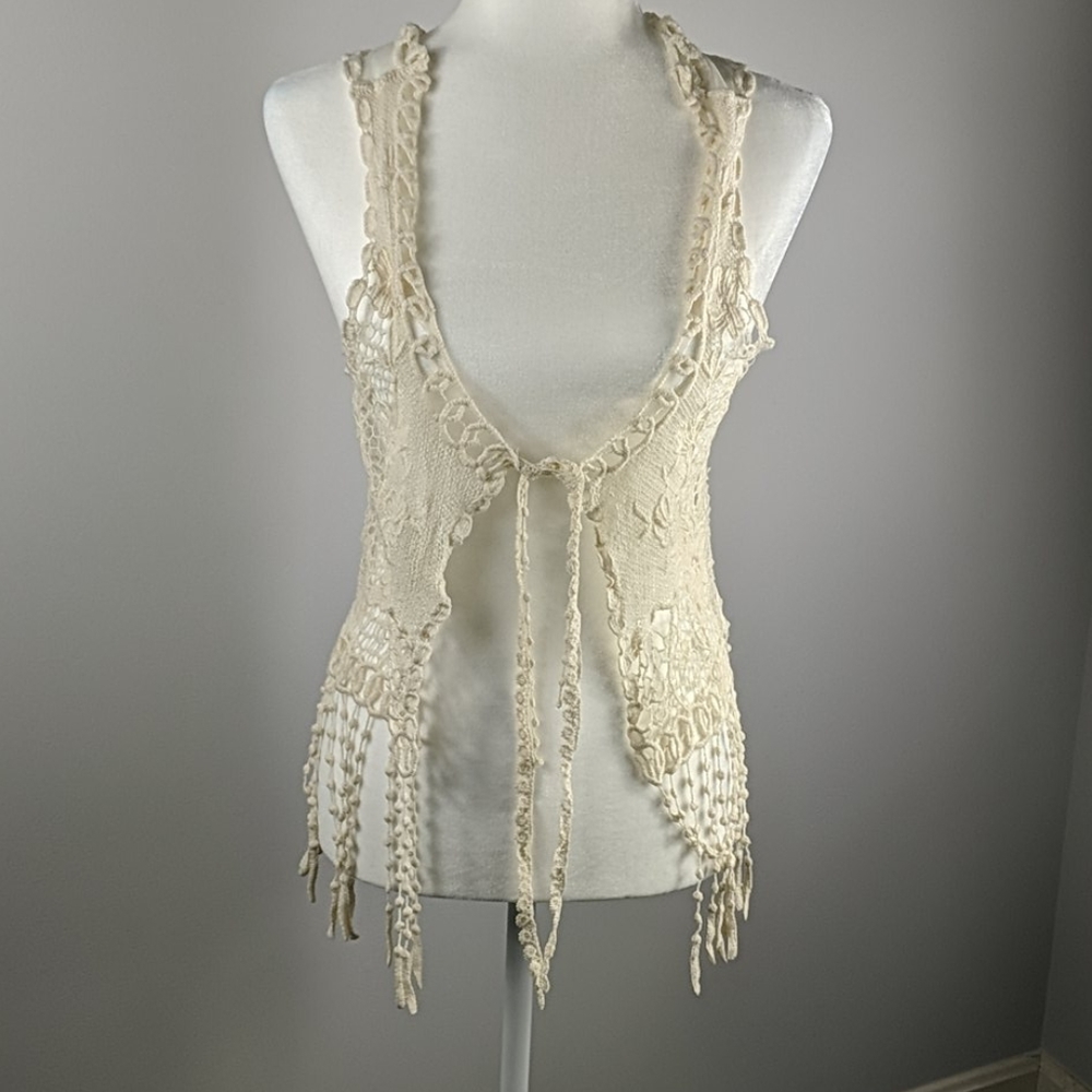 😍😍😍 Betsey Johnson boho floral knit top